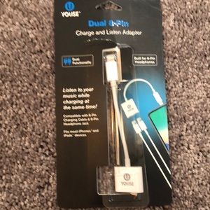 Youse dual 8 charge and listen adapter
